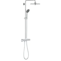 Grohe Vitalio Joy System 260, colonne de douche avec mitigeur thermostatique (G-26403001)* Colonne De Douche Hydromassante