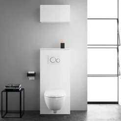 Geberit Habillage bâti-support blanc Lineo