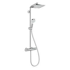 Hansgrohe Crometta E 240 1 jet EcoSmart Colonne de douche Showerpipe (HG-27281000)