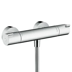 Hansgrohe Ecostat Pack Mitigeur Thermostatique + Set de douche Crometta Vario avec porte-savon (13211000-Crometta2)