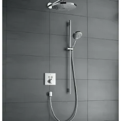 Hansgrohe Ensemble de douche Raindance 120 3 jets avec barre et porte-savon