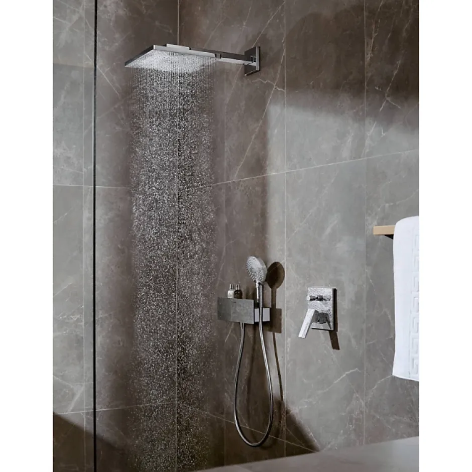 Hansgrohe Façade Metropol mitigeur bain douche encastré Aspect doré poli avec corps encastré et outil* Robinet De Douche