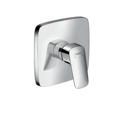 Hansgrohe Logis Set de finition pour mitigeur douche encastré (71605000)* Colonne De Douche Sans Robinetterie