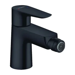Hansgrohe Mitigeur bidet, avec tirette et vidage noir mat