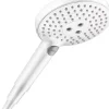 Hansgrohe Raindance Select S Douchette à main 120 3 jets, Blanc mat (26530700)
