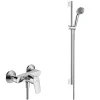 Hansgrohe Set de Douche Crometta 85 Multi / Unica' Crometta 0,65 m + Mitigeur Monocommande de Douche(71600000-Crometta4)* Colonne De Douche Sans Robinetterie