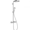 Hansgrohe Showerpipe Crometta S 240 Colonne de douche 1jet avec mitigeur thermostatique EcoSmart (HG-27268000)