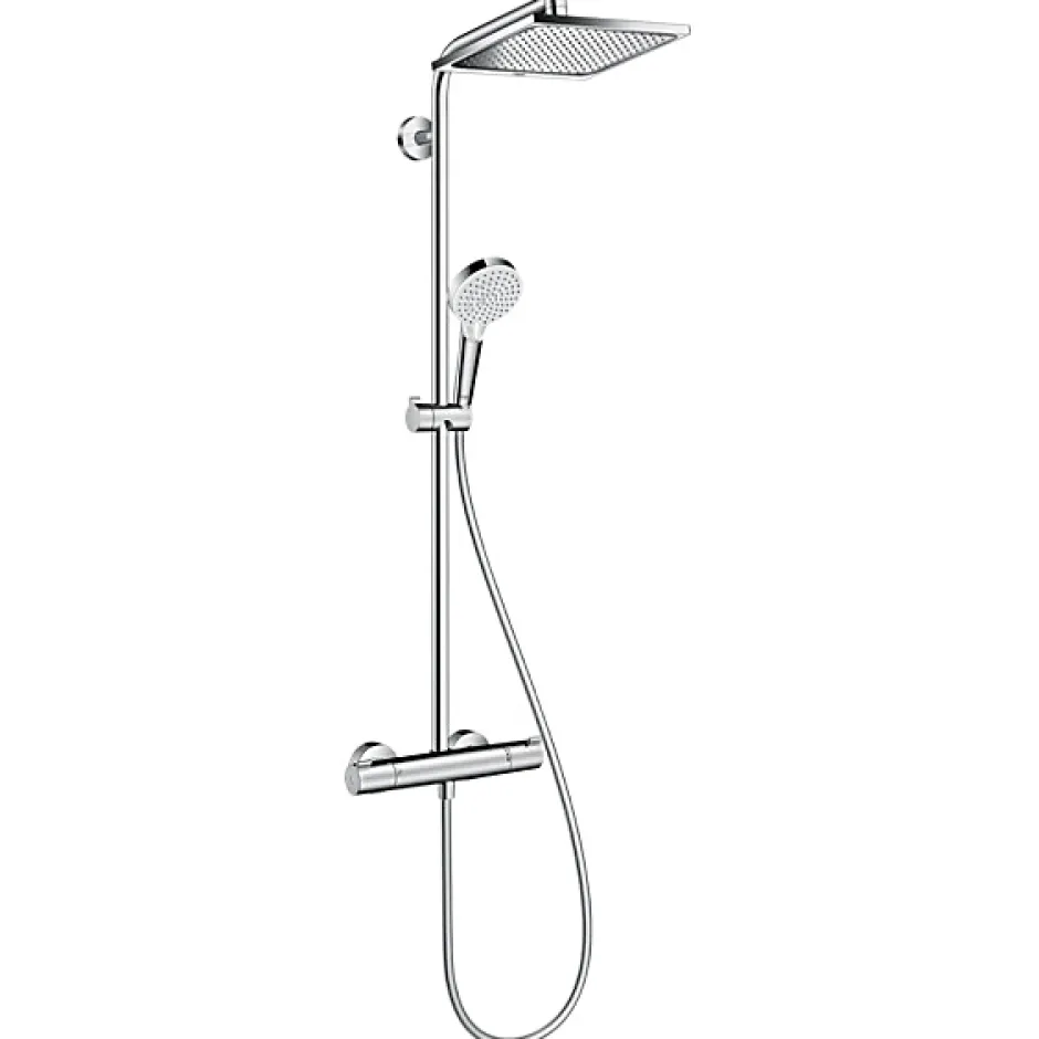 Hansgrohe Showerpipe Crometta E 240 Set de douche 1 jet, Chrome