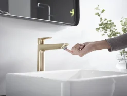Hansgrohe Talis E 240 Mitigeur de lavabo bronze brossé, sans tirette ni vidage (71717140)* Robinet Lavabo Et Vasque