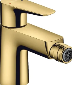 Hansgrohe Talis E Mitigeur bidet avec tirette et vidage, Aspect Doré poli (71720990)* Robinet De Bidet