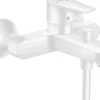 Hansgrohe Talis E Mitigeur bain/douche avec Limiteur de température, Blanc mat (71740700)