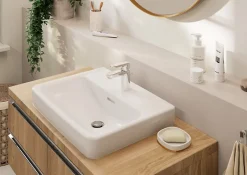 Hansgrohe Vernis Blend Mitigeur de lavabo 70 CoolStart avec tirette et vidage synthétique