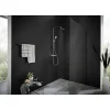 Hansgrohe Vernis Shape Colonne de douche 230 1jet Green 5,7 l/min avec mitigeur thermostatique, Chrome (26319000)* Colonne De Douche Hydromassante