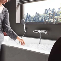 Hansgrohe Vivenis Mitigeur bain/douche, bec cascade, chrome (75420000)