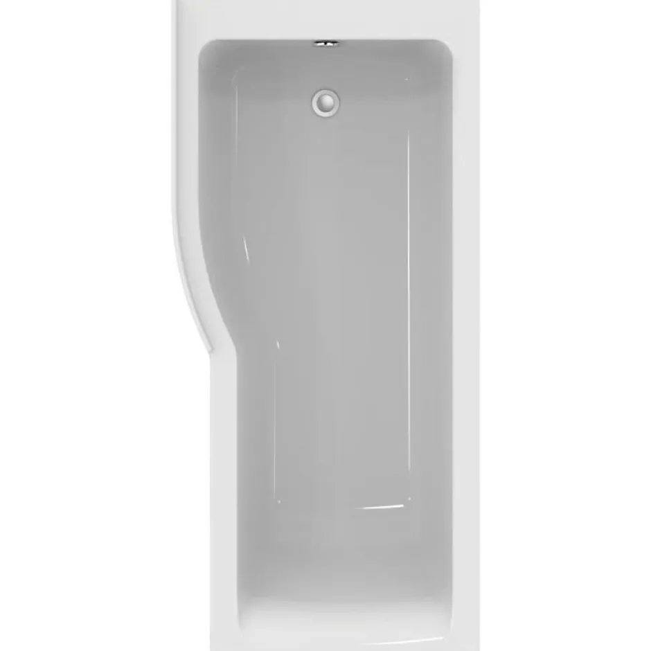 Ideal Standard baignoire pour bain/douche 170 x 80 asymétrique Connect Air gauche blanc