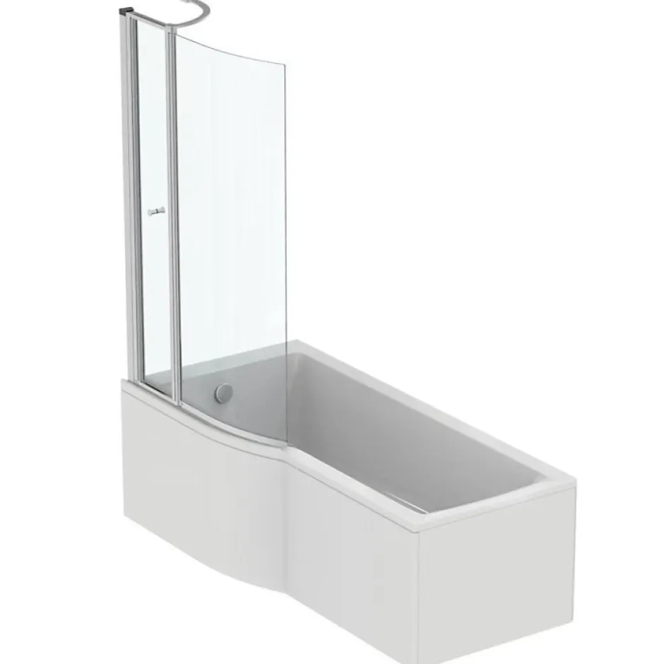 Ideal Standard baignoire pour bain/douche 170 x 80 asymétrique Connect Air gauche blanc