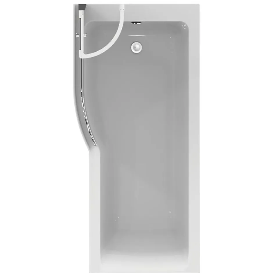 Ideal Standard baignoire pour bain/douche 170 x 80 asymétrique Connect Air gauche blanc
