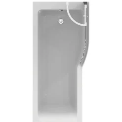 Ideal Standard Tablier baignoire frontal 1700 mm asymétrique Connect Air blanc