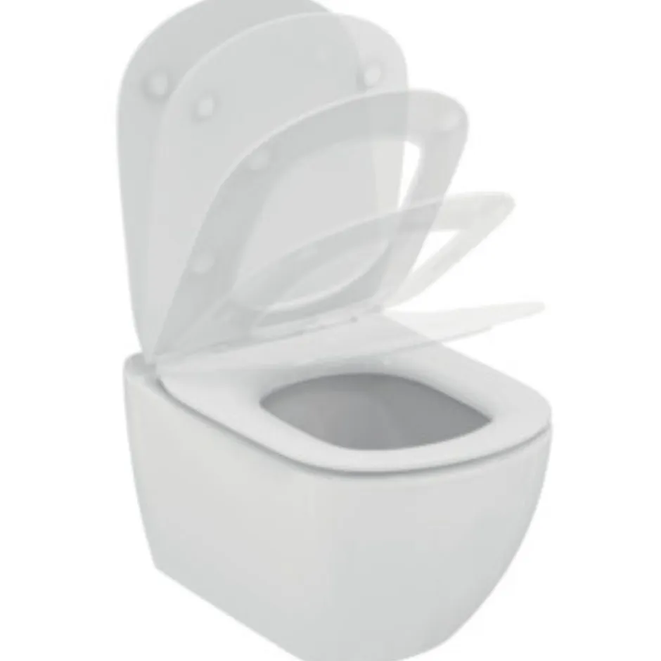 Ideal Standard WC suspendu Tesi Aquablade avec abattant