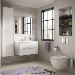 Ideal Standard WC suspendu Tesi Aquablade avec abattant