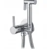 Invena Robinet Bidet Douchette Chrome Mural Monocommande