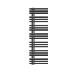 Luxebath Iron EM Design Radiateur Sèche-Serviettes - 500 x 1600 mm - Anthracite - Chauffage Moderne -Radiateur* Sèche-Serviettes Mixte