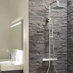 Jacob Delafon - Colonne douche thermostatique Toobi douchette 1 jet chrome* Colonne De Douche Thermostatique