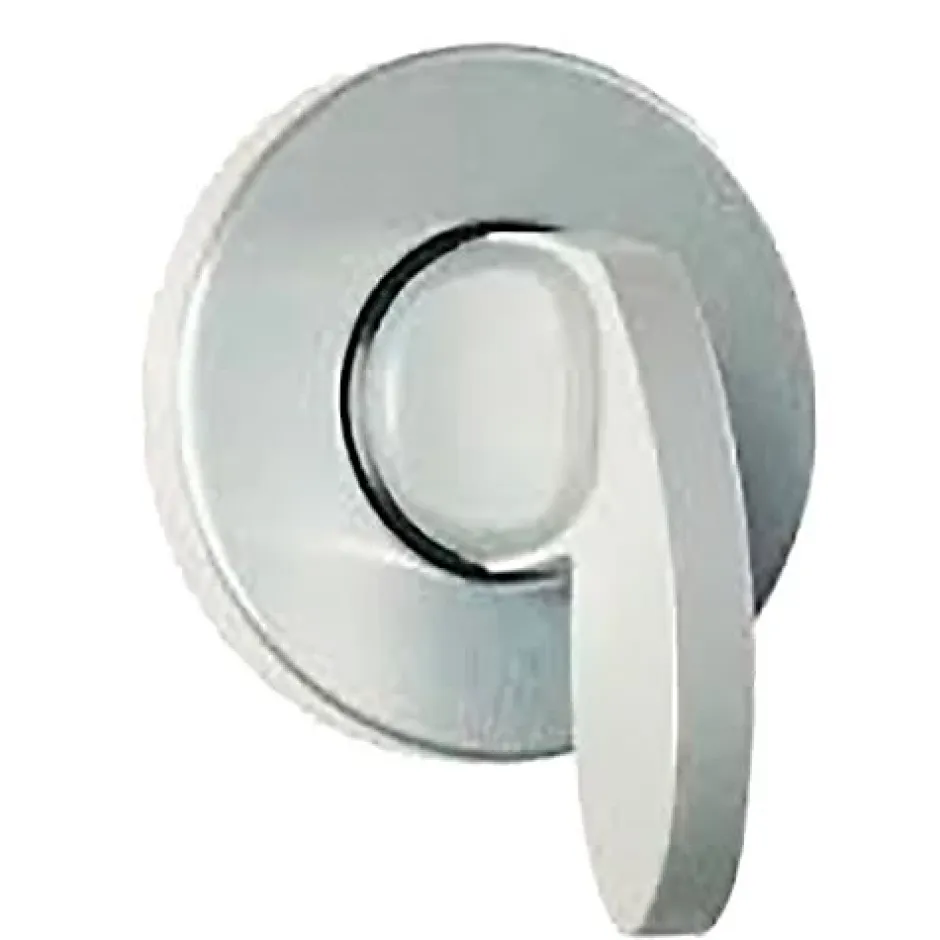Vachette Jeu de rosace 6600 type perçage de 26.5mm excentré finition argent - - 13139* Urinoir