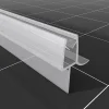 Sirhona Joint de porte de douche 900mm pour paroi en verre de 8mm* Paroi De Douche