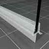 Sirhona Joint de porte de douche 800mm pour paroi en verre de 6mm