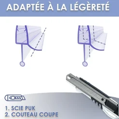 Sirhona Joint de porte de douche 1000mm pour paroi en verre de 6mm ou 7mm