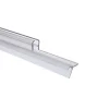 Schulte Joint d'étanchéité bas horizontal pour portes de douche, 100 cm, transparent pour verre 5 mm