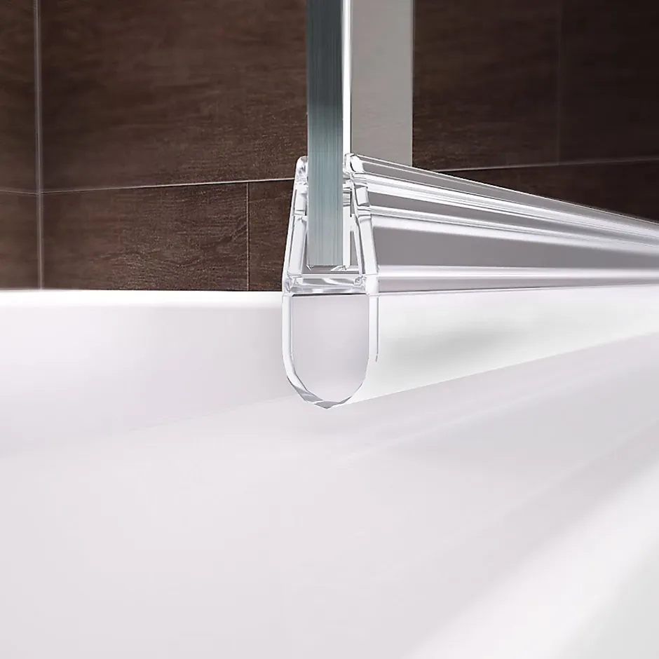 Schulte Joint d'étanchéité bas ou vertical pour portes et parois de douche, 200 cm