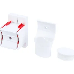 Pellet Jonction en T avec fixation murale - Arsis - - 70 x 67,5 mm