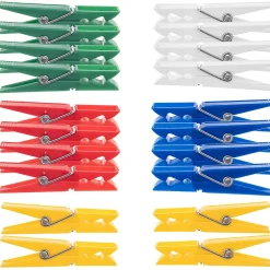 Kadax Pinces à Linge Pinces à Linge Grenouilles à Linge Colorées Fortes 20 pcs