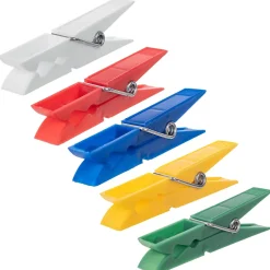 Kadax Pinces à Linge Pinces à Linge Grenouilles à Linge Colorées Fortes 20 pcs