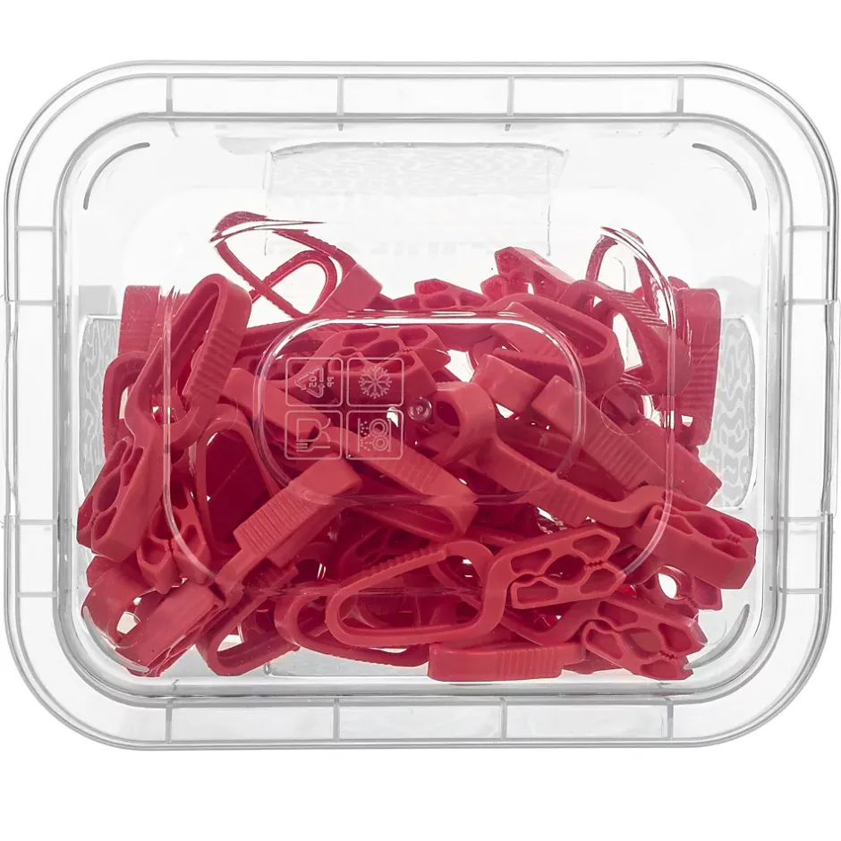 Kadax Pinces à Linge Pinces à Linge Grenouilles à Linge 50 pcs + Récipient