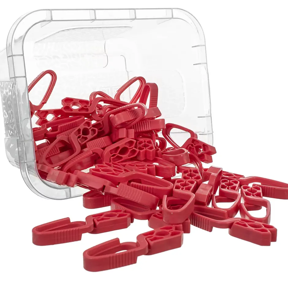 Kadax Pinces à Linge Pinces à Linge Grenouilles à Linge 50 pcs + Récipient