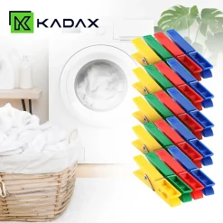 Kadax Vêtements Vêtements Vêtements Pinces à Linge 20pcs Plastique Coloré* Etendoir À Linge