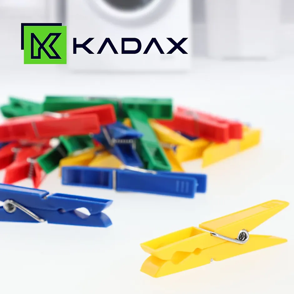 Kadax Vêtements Vêtements Vêtements Pinces à Linge 20pcs Plastique Coloré* Etendoir À Linge
