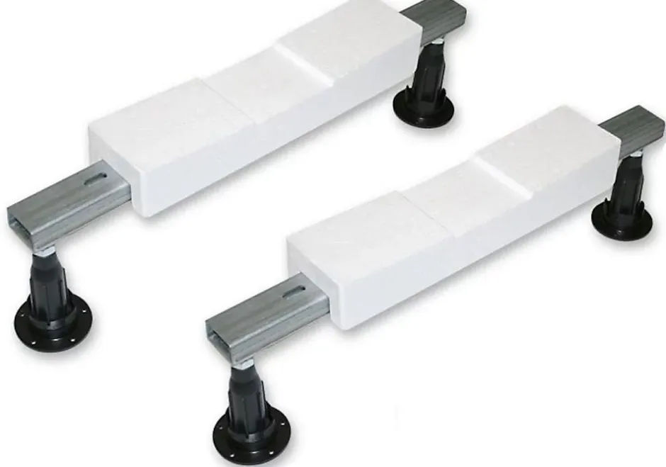Kaldewei Eurowa Baignoire droite avec pieds 170 x 70 cm en acier émaillé, Blanc alpin (119800010001-SET)* Baignoire Droite