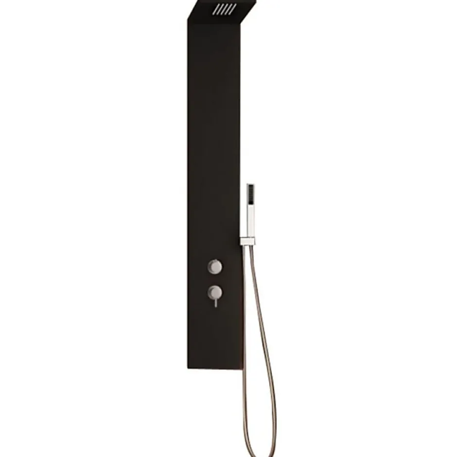 Kinedo Colonne douche Aquastyle noir mat* Colonne De Douche Thermostatique