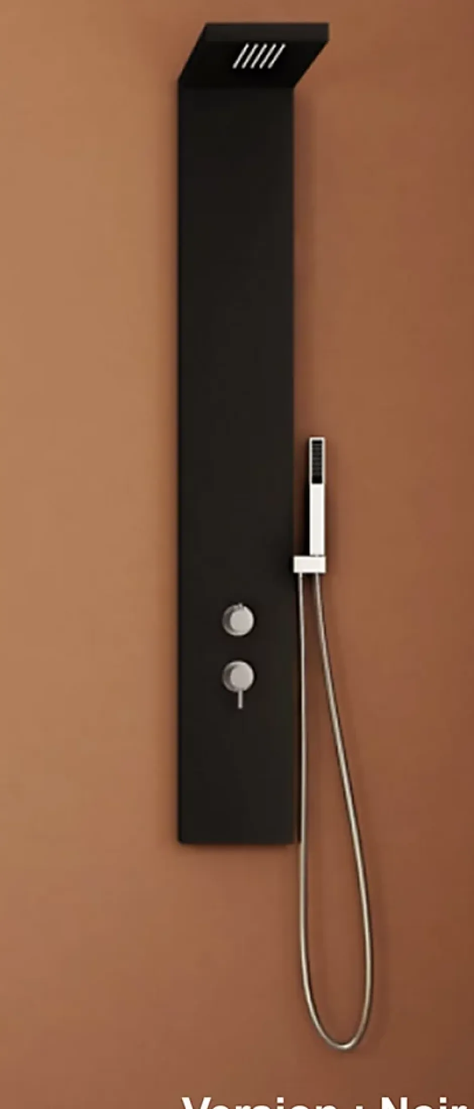 Kinedo Colonne douche Aquastyle - Inox brossé* Colonne De Douche Thermostatique