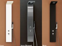 Kinedo Colonne douche Aquastyle - Inox brossé* Colonne De Douche Thermostatique