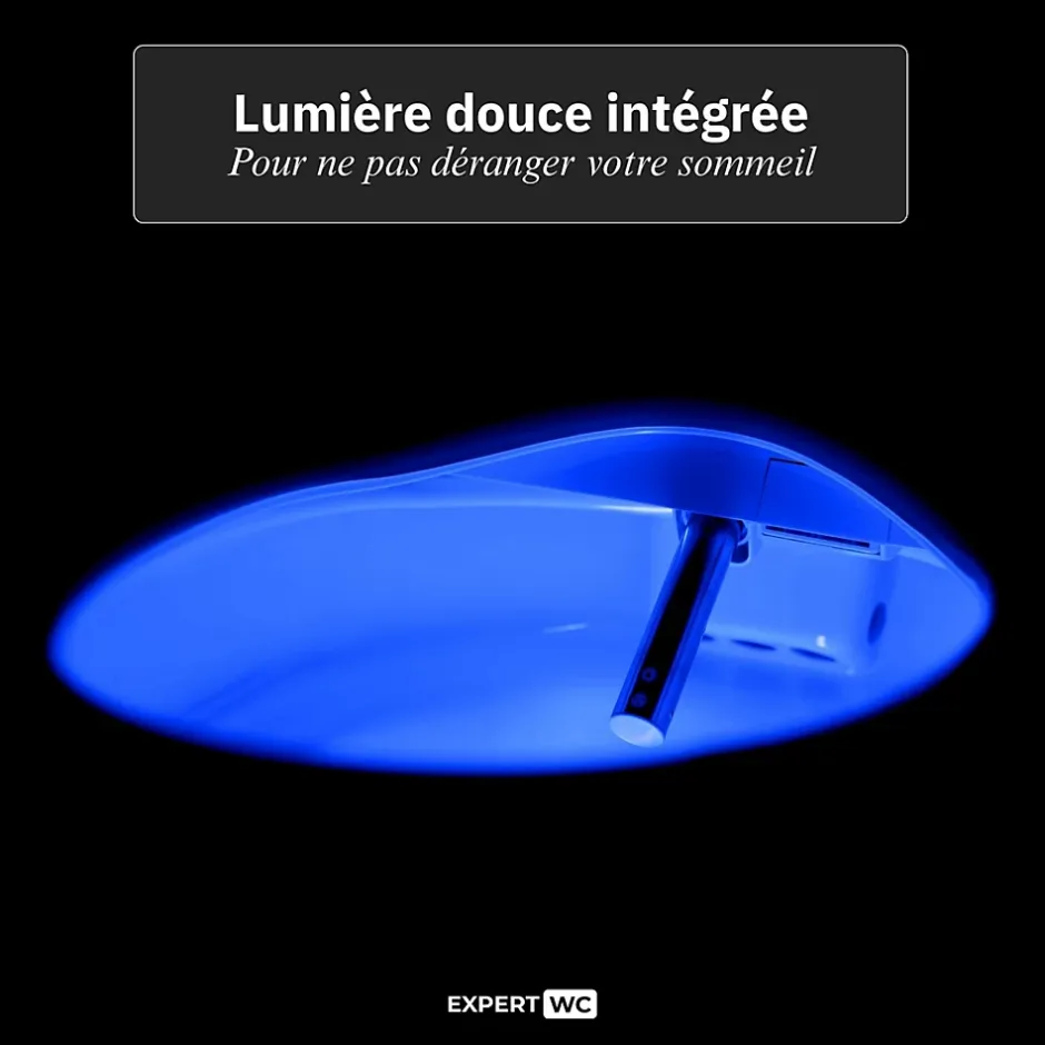 Magnifiak Kit Abattant WC Japonais Lavant avec eau chaude (Forme U)