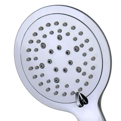 Kibath Kit de barre de douche 5 positions avec équipement NAV rond, finition chrome poli, en acier inoxydable* Colonne De Douche Mécanique