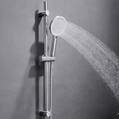 Sofetiy Max Kit de douche , Douchette 4 Fonctions, Ensemble de Douche Design Réglable en Hauteur, Pommeau de douche, barre