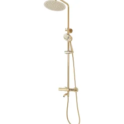 Rea Kit de douche avec thermostat Lungo Gold