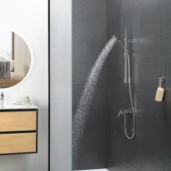Bain-Bain Kit de douche Chrome ARIA -