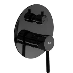 Rea Kit De Douche Encastré Lungo Metalic Black 17X16X36,5Cm + Box